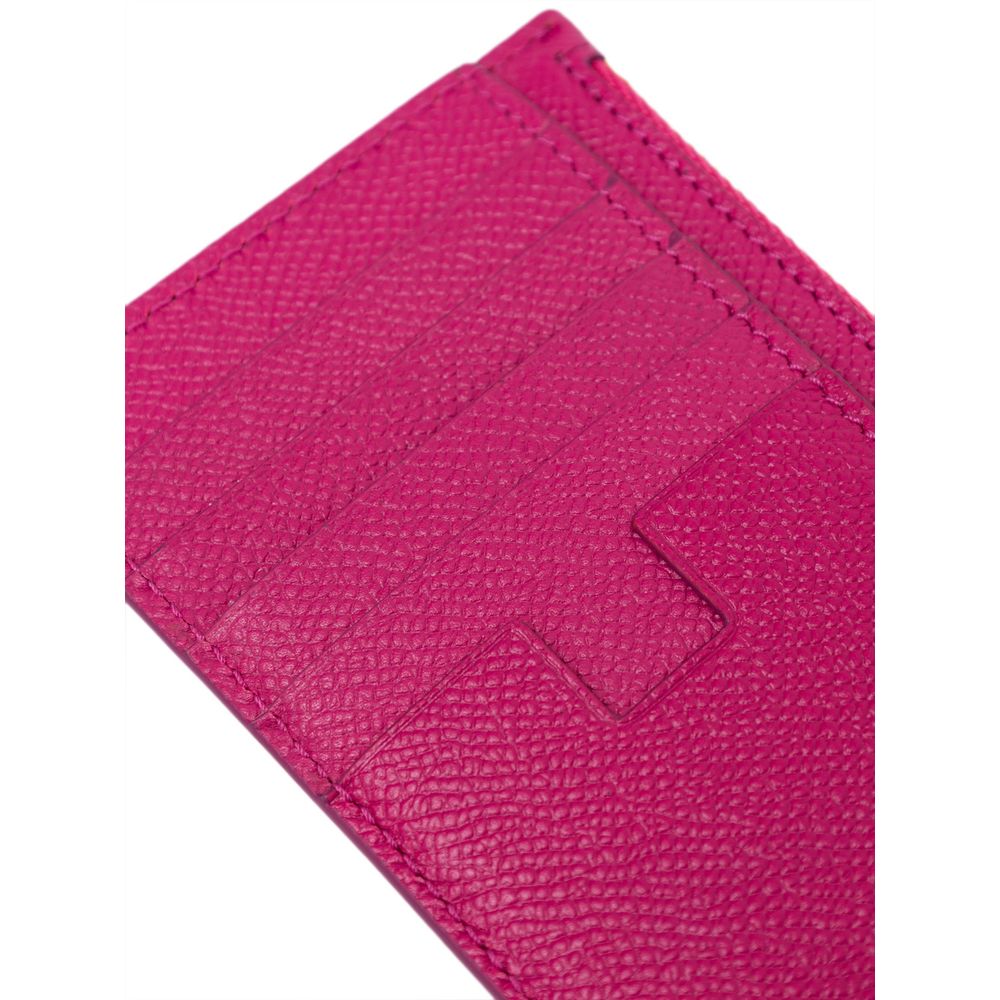 Tom Ford Fuchsia Leather Cardholder