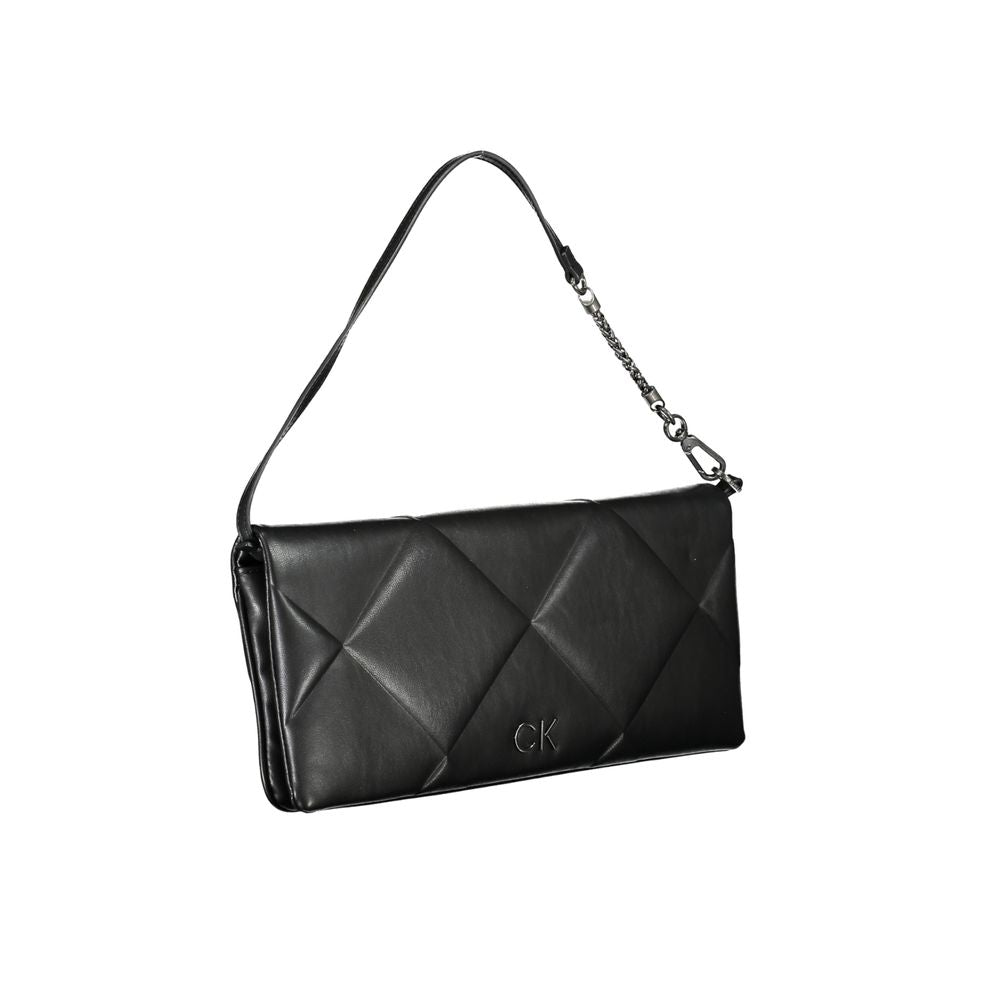 Calvin Klein Black Polyester Handbag