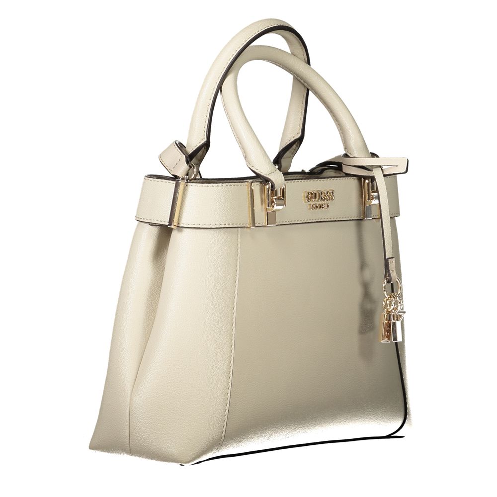 Guess Jeans Beige Polyethylene Handbag