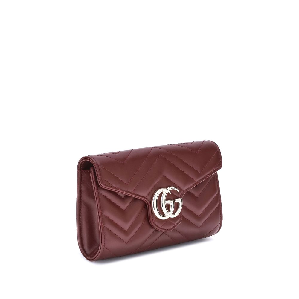 Gucci-GG Marmont Wallet with Chain