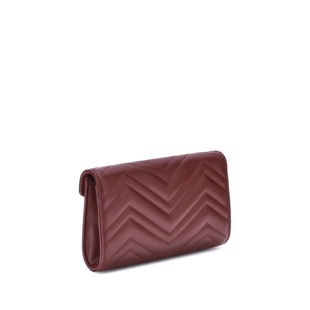 Gucci-GG Marmont Wallet with Chain