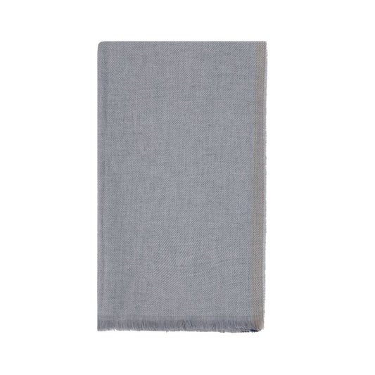 Brunello Cucinelli Gray Cashmere Scarf