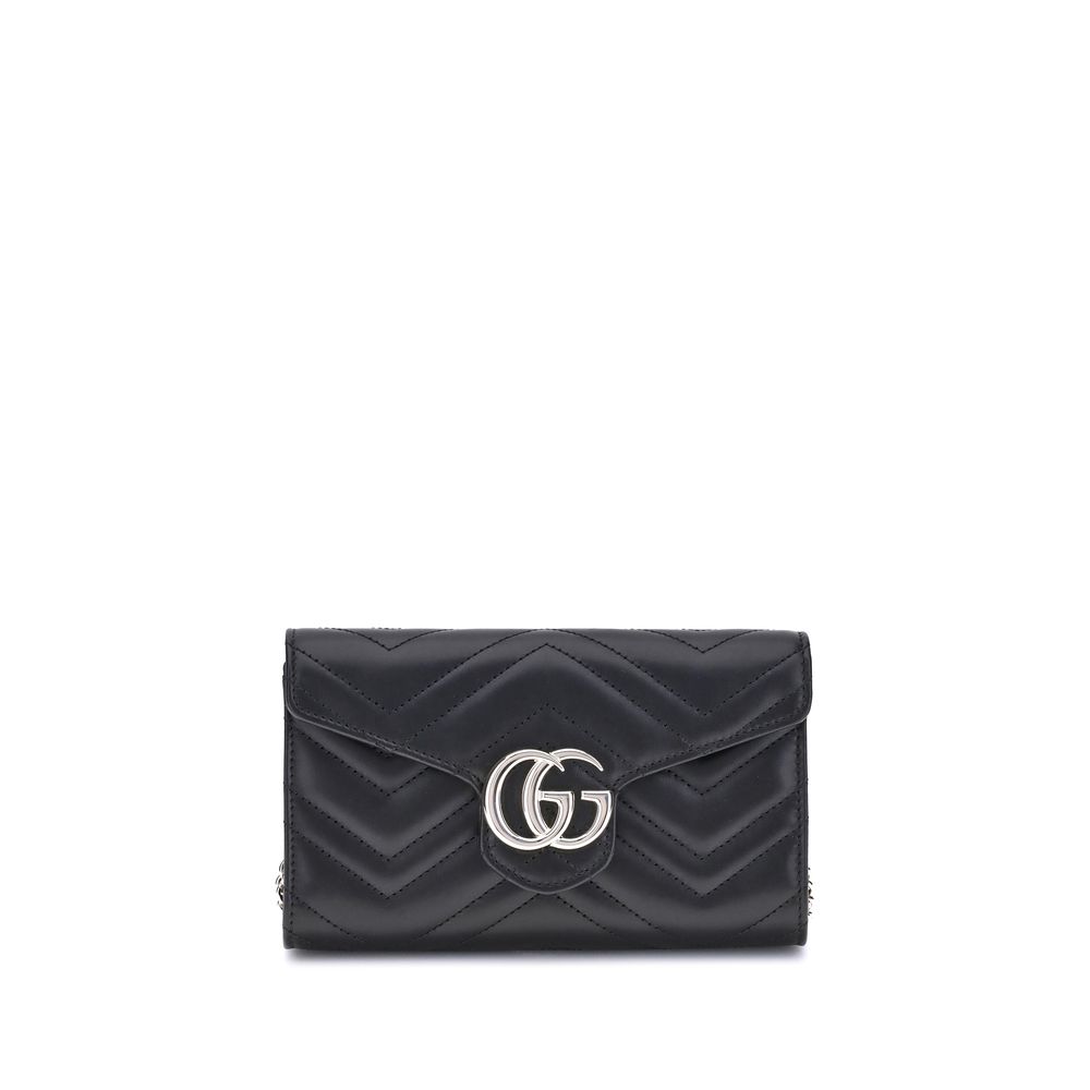 Gucci-GG Marmont Wallet with Chain