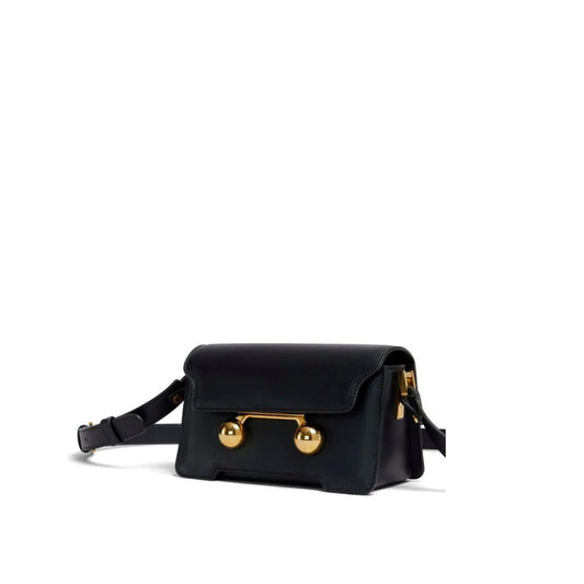 Marni Black Calfskin Belt Bag