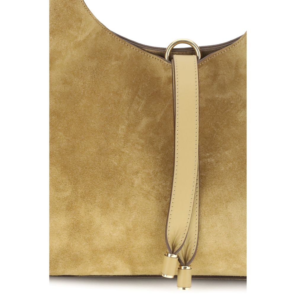 Chloé Beige Calf Leather Bos Taurus Shoulder Bag