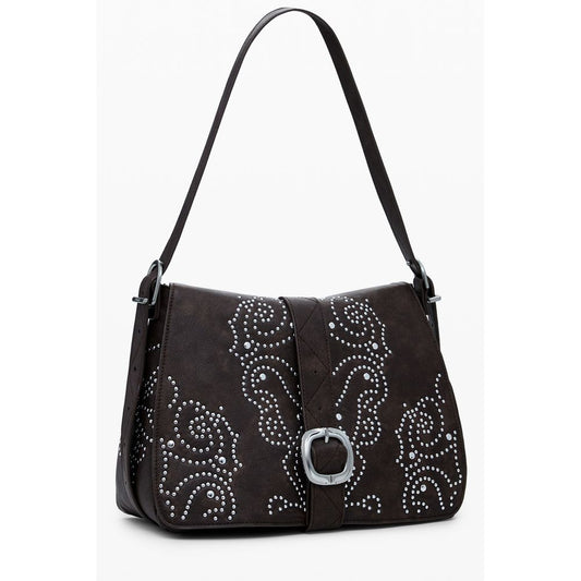Desigual Brown Polyethylene Women Handbag