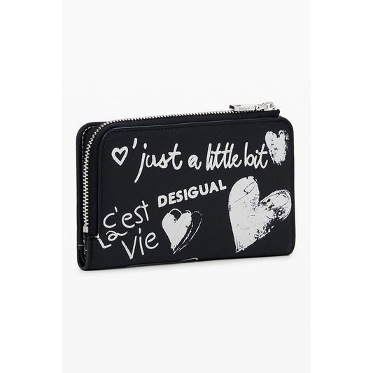 Desigual Black Polyethylene Women Wallet
