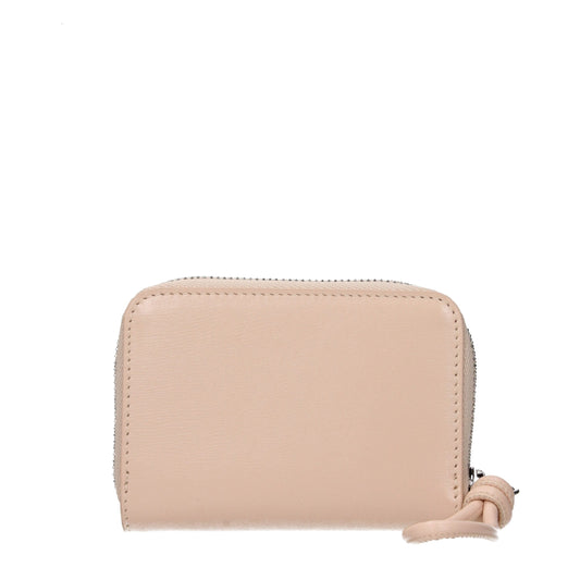 Jil Sander Pink Leather Wallet