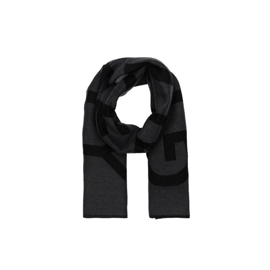 Givenchy Gray Virgin Wool Scarf