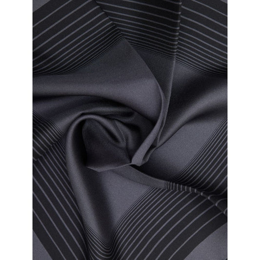 Tom Ford Gray Silk Pocket Square