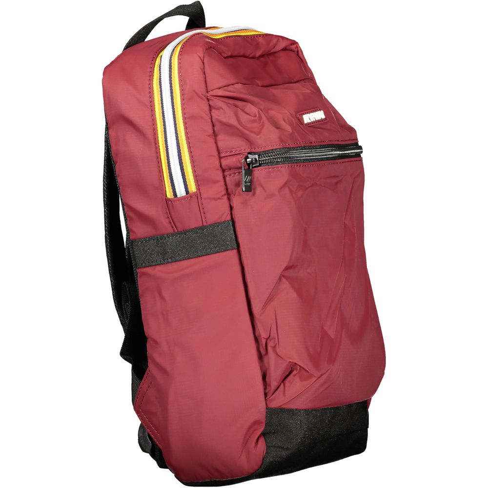K-WAY Red Polyamide Unisex Backpack