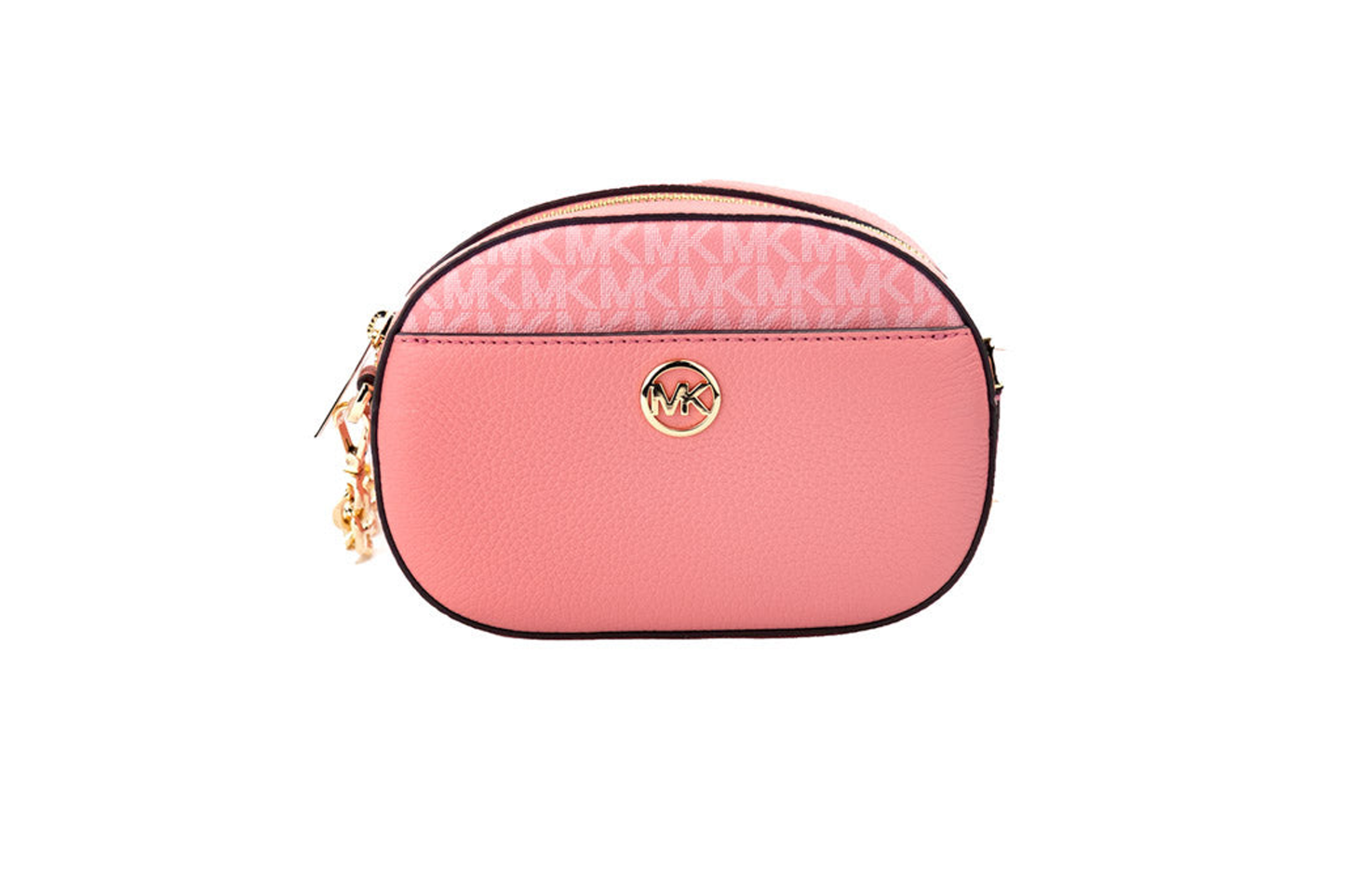 Michael Kors Jet Set Glam Oval Crossbody Bag