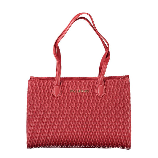 Mario Valentino Red Polyethylene Women Handbag