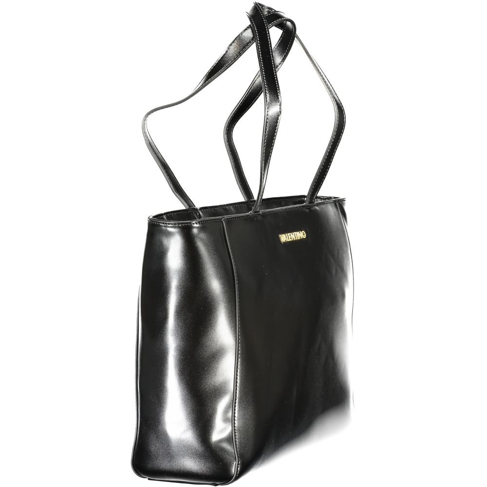 Mario Valentino Black Polyethylene Women Handbag