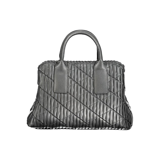 Mario Valentino Black Polyethylene Handbag