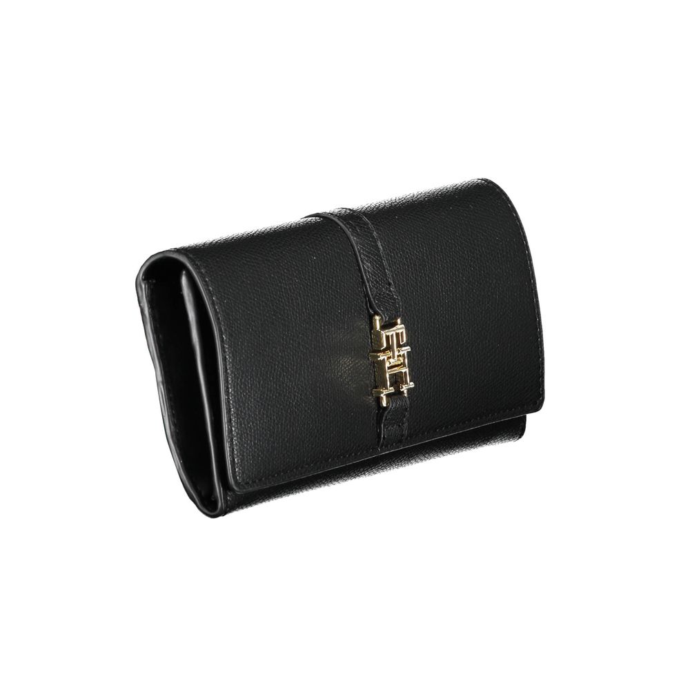Tommy Hilfiger Black Polyethylene Wallet