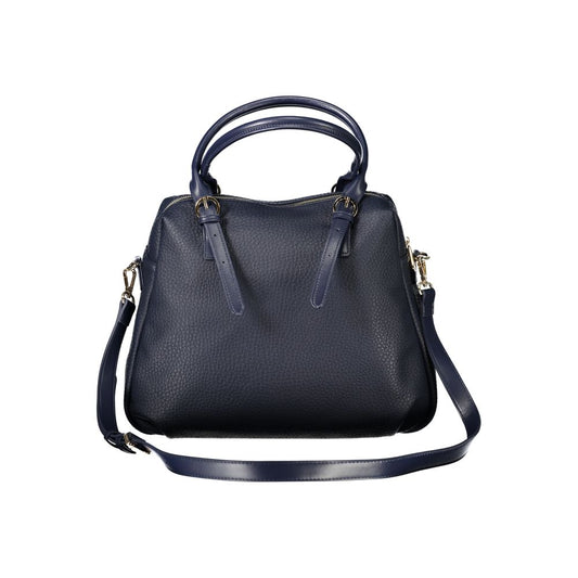 Mario Valentino Blue Polyethylene Handbag