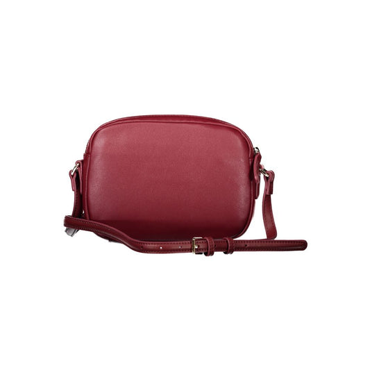 Tommy Hilfiger Red Polyester Handbag