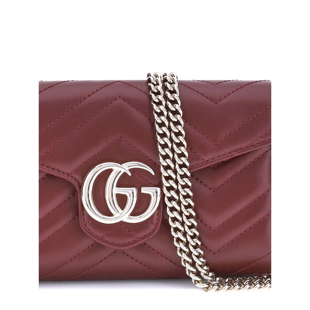 Gucci-GG Marmont Wallet with Chain