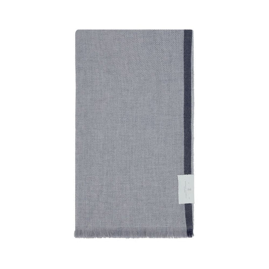 Brunello Cucinelli Gray Cashmere Scarf