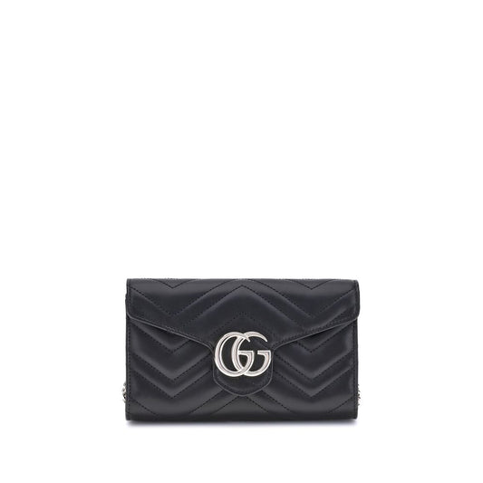 Gucci-GG Marmont Wallet with Chain