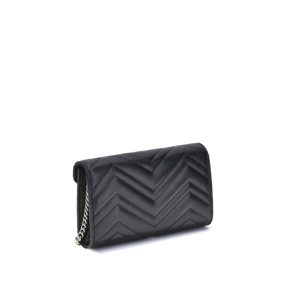 Gucci-GG Marmont Wallet with Chain