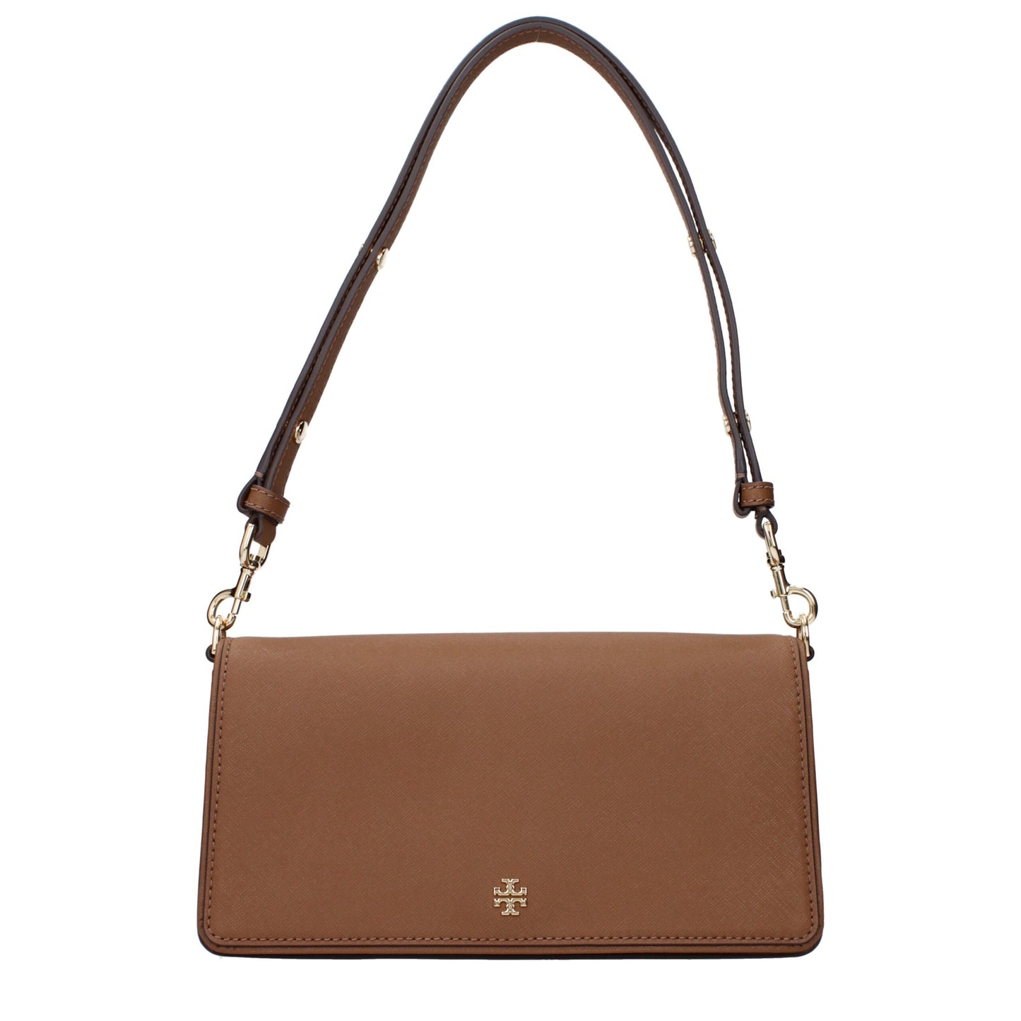 Tory Burch Brown Leather Shoulder Bag