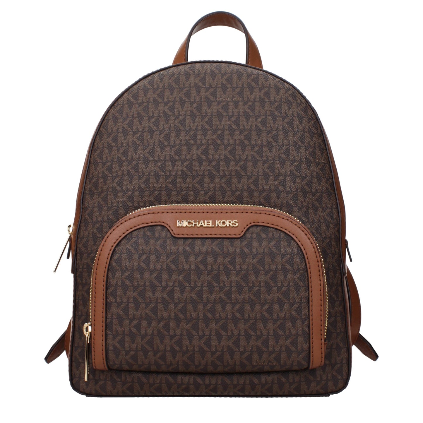 Michael Kors Brown Fabric Backpack