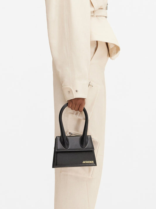 Jacquemus Le Chiquito Moyen Black Bag