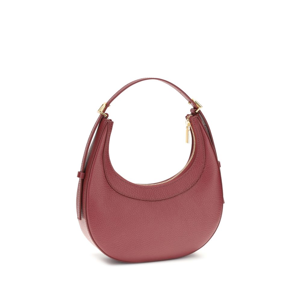 Coccinelle Red Calf Leather Bos Taurus Shoulder Bag