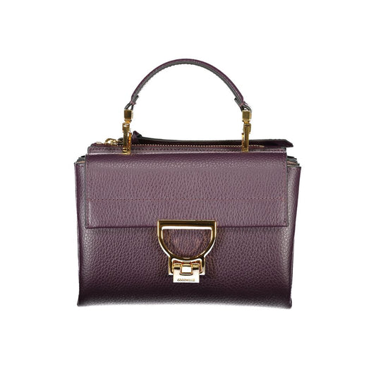 Coccinelle Purple Leather Women Handbag