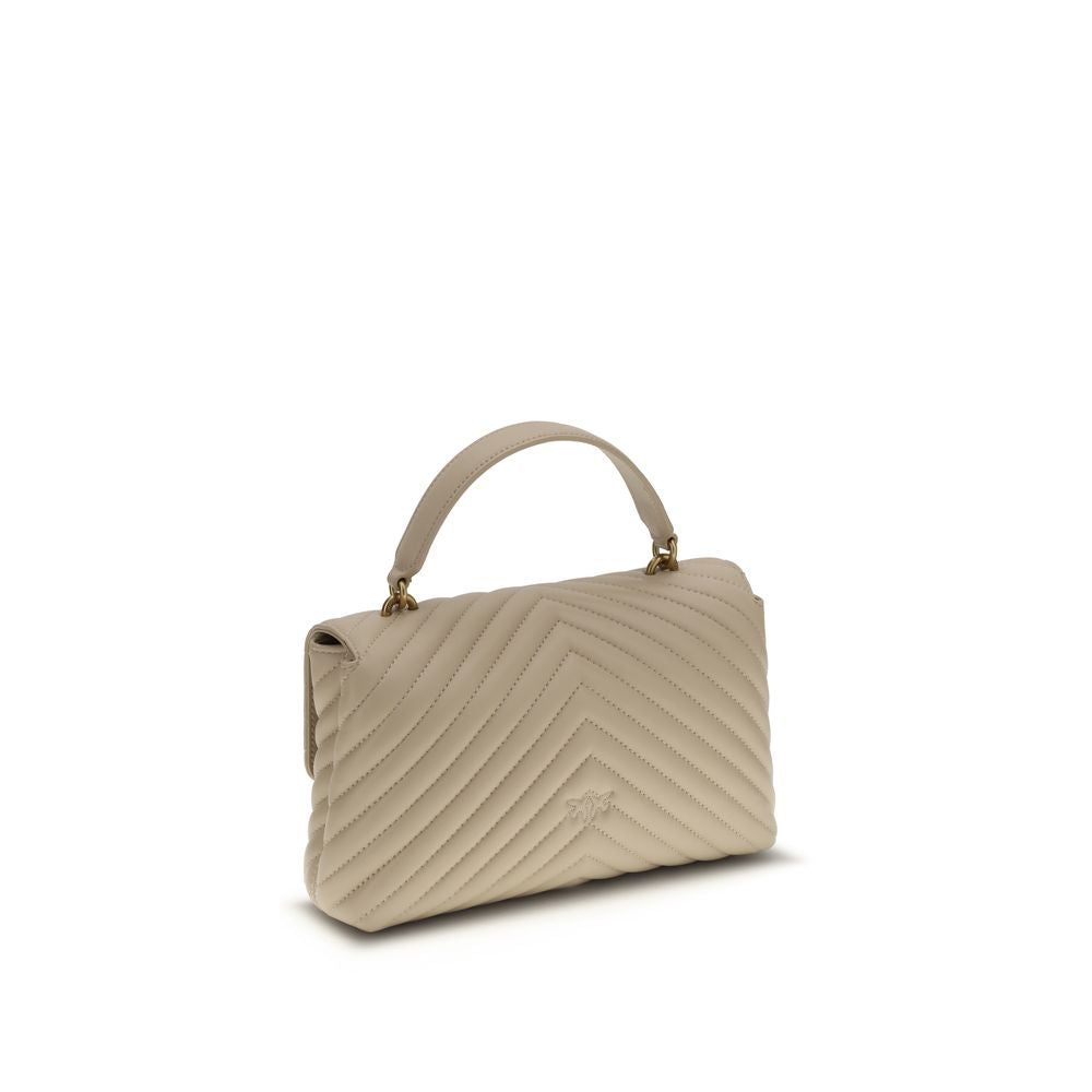 PINKO Beige Calf Leather Bos Taurus Wallet