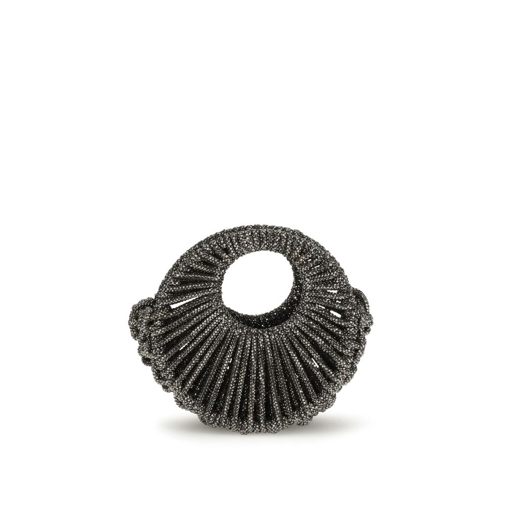 HIBOURAMA Gray Resin Handbag