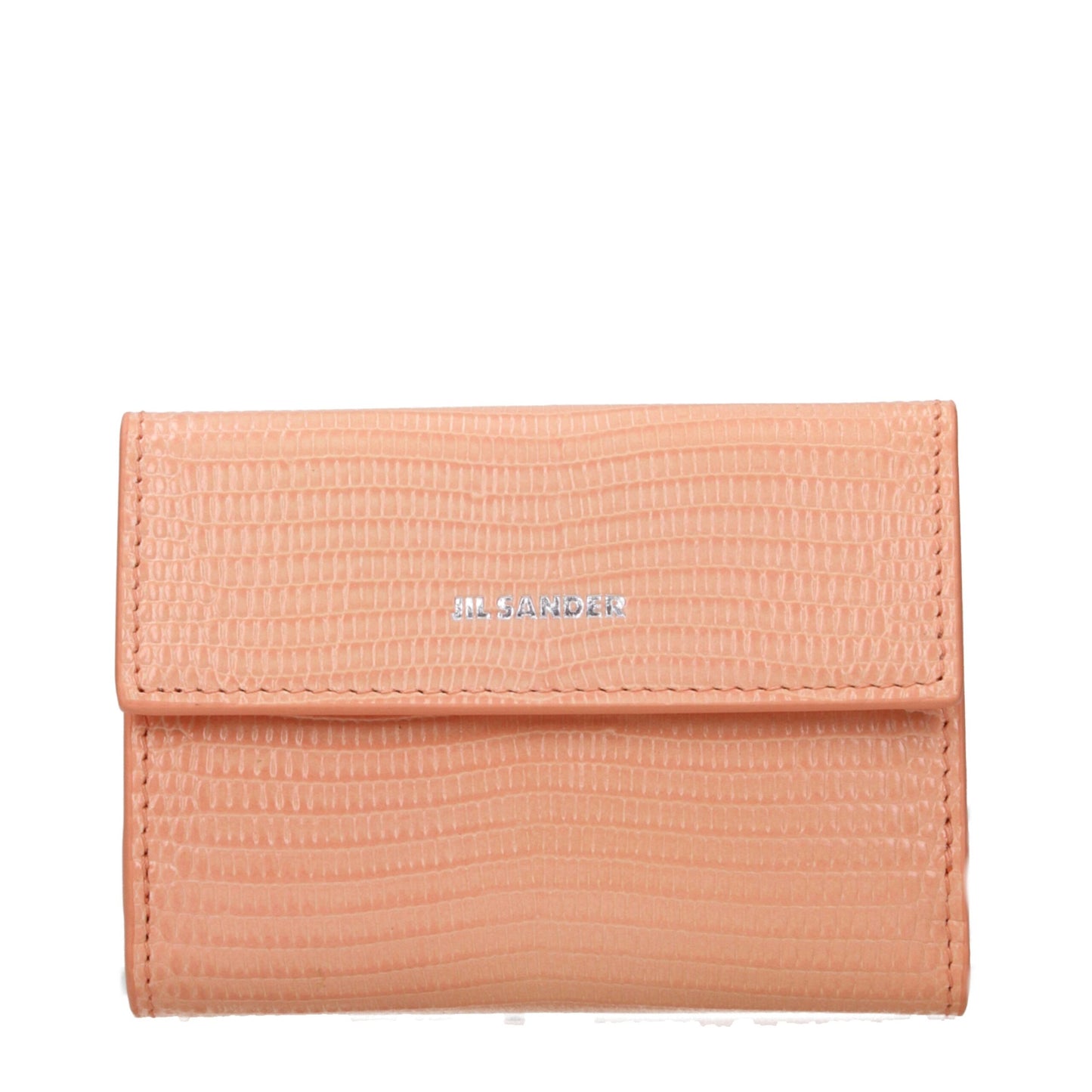 Jil Sander Pink Leather Wallet
