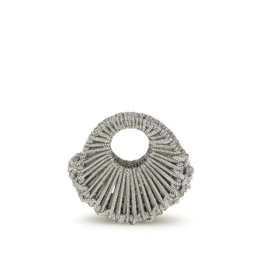 HIBOURAMA Silver Resin Handbag