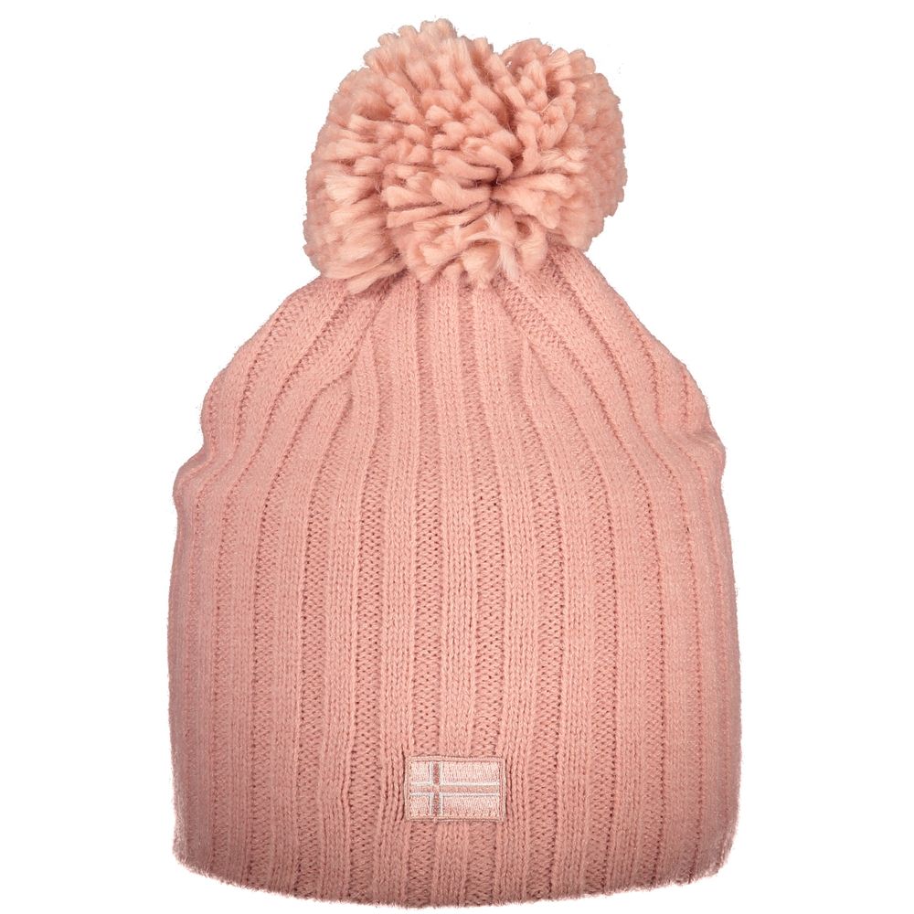 Norway 1963 Pink Polyester Women Hat