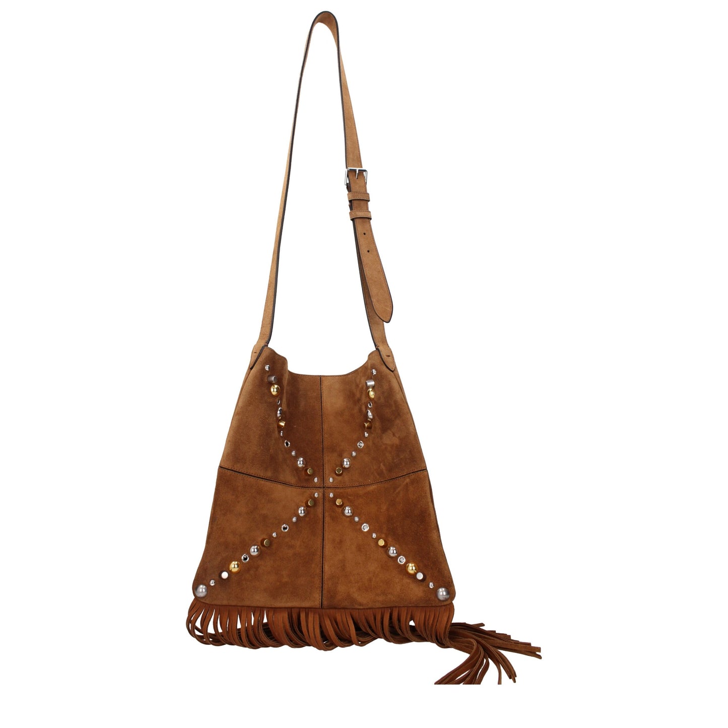 Valentino Garavani Brown Leather Crossbody Bag