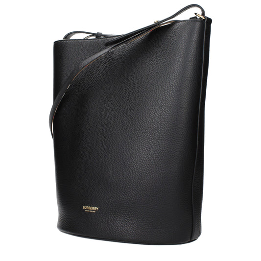 Burberry Black Leather Handbag