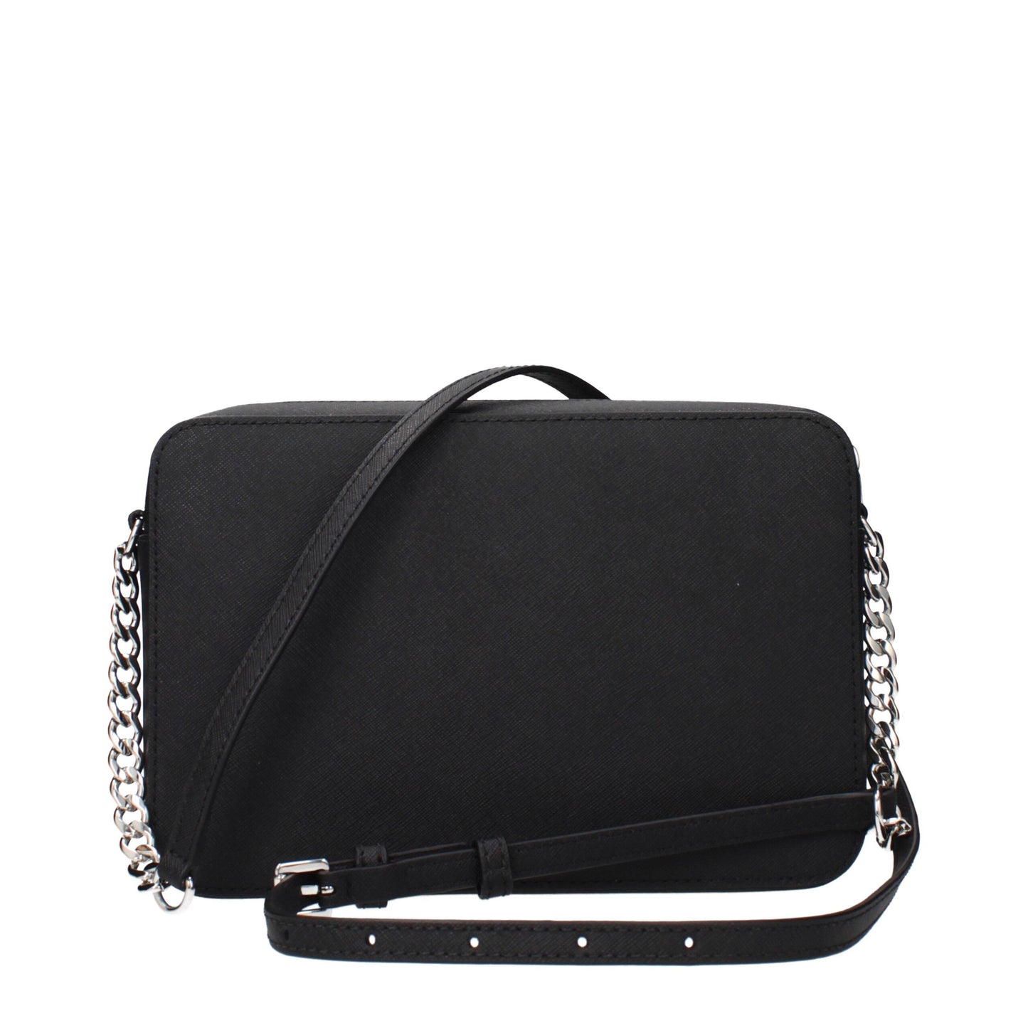 Michael Kors Black Leather Crossbody Bag