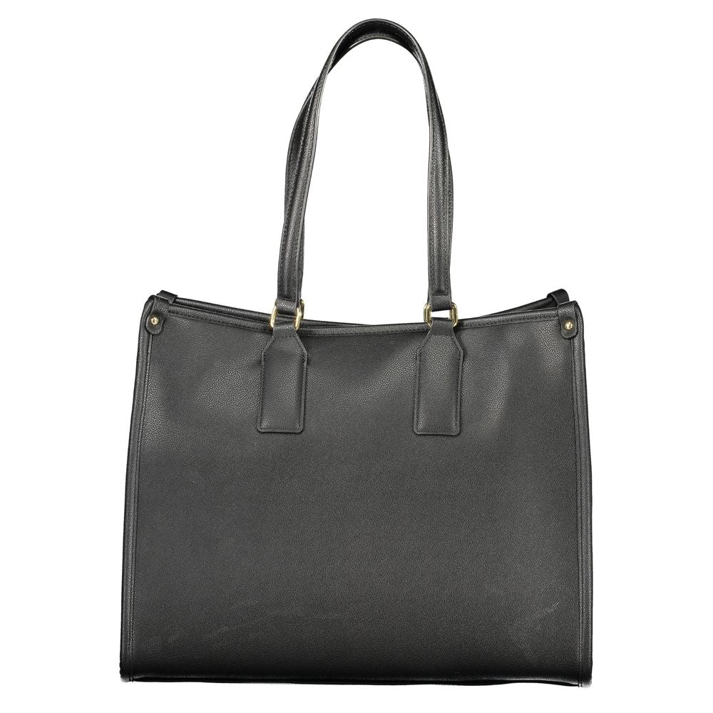 Mario Valentino Black Polyethylene Handbag