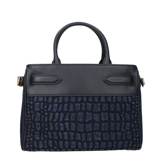 Tom Ford Blue Fabric Handbag
