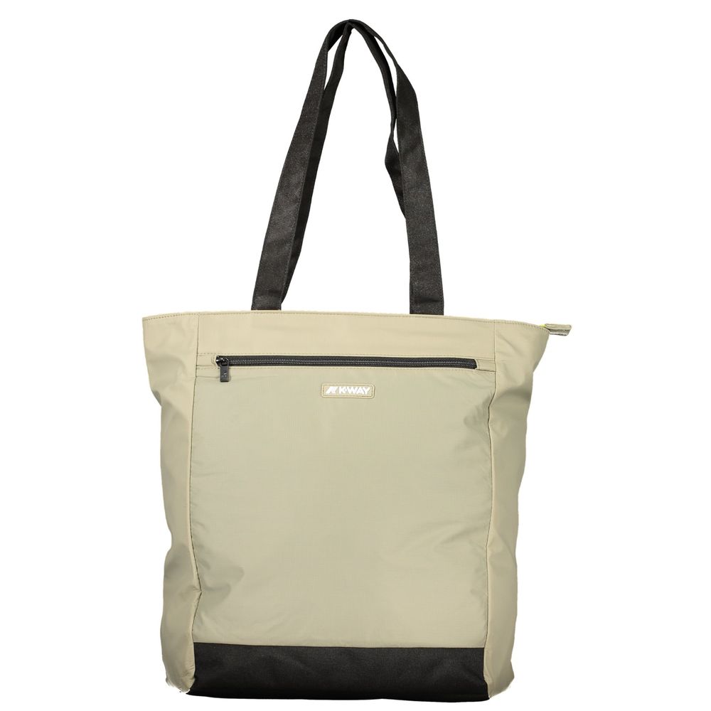 K-WAY Gray Polyester Women Handbag