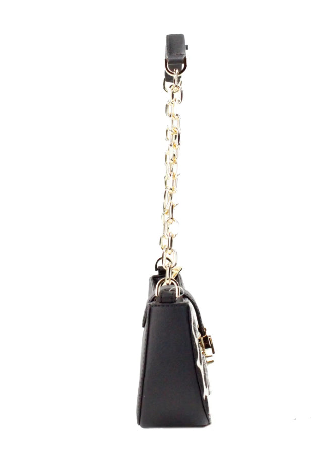 Michael Kors Carmen Small Haircalf Pouchette Shoulder Bag