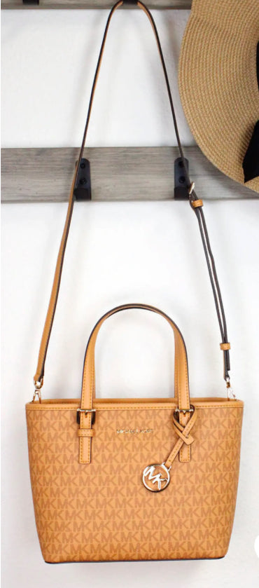 Michael Kors XS Carryall Tote Convertible Bag-Cider