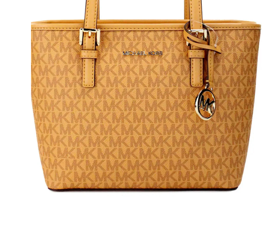 Michael Kors XS Carryall Tote Convertible Bag-Cider